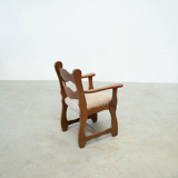 Set of two razorback armchairs