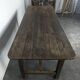 Solid oak farmhouse table