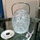 Sheffield crystal ice bucket, 1960s