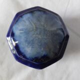 blue gingham candy box