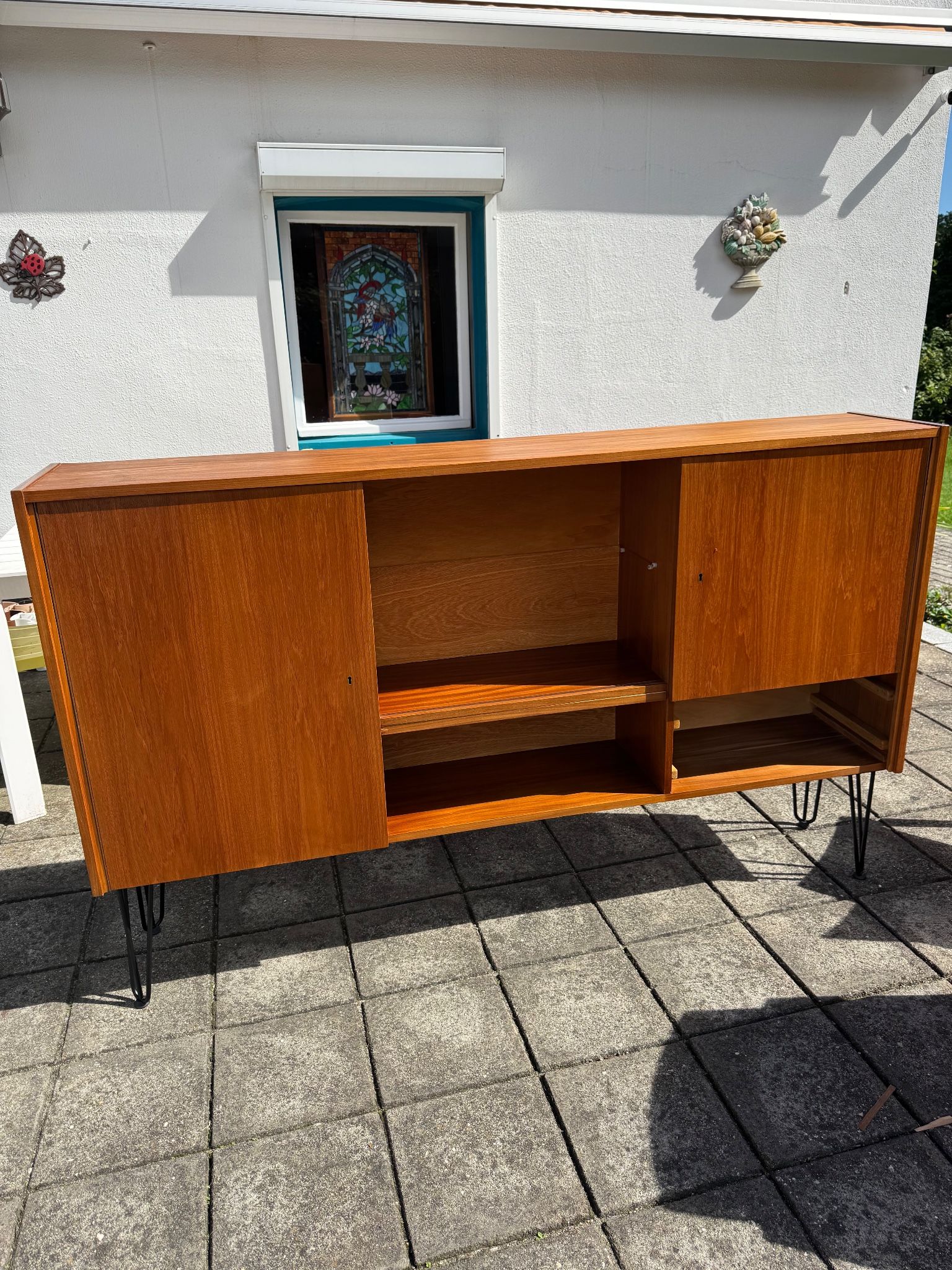 MCM Teak High Board