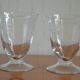Lot de 6 verres à eau motif branche stylisée