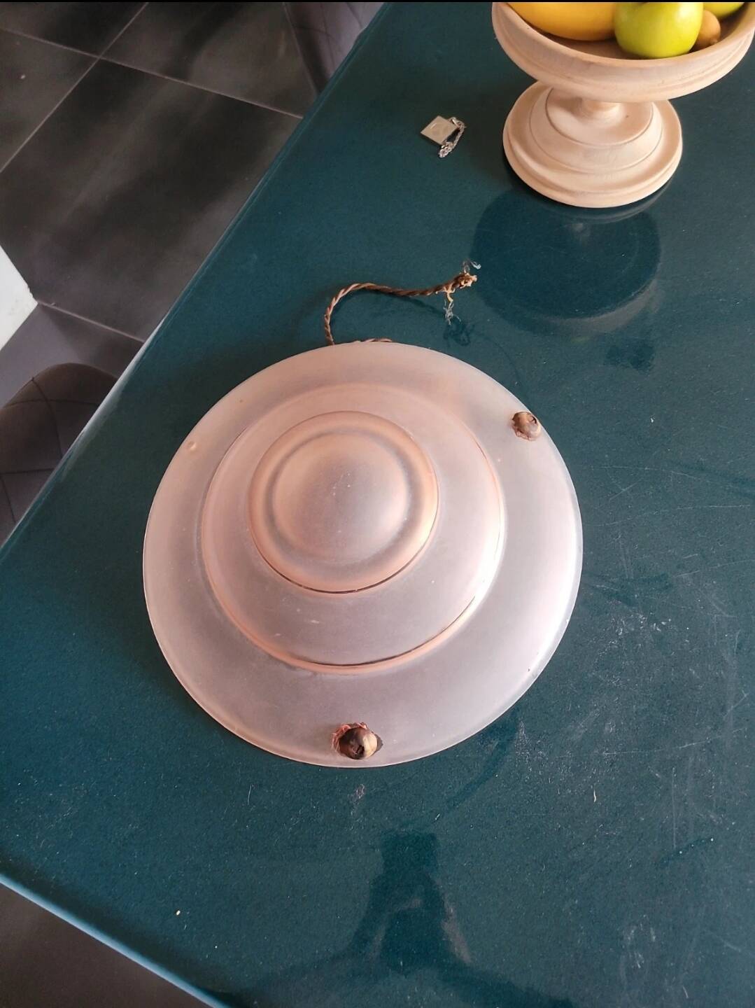 Glass suspension to renovate