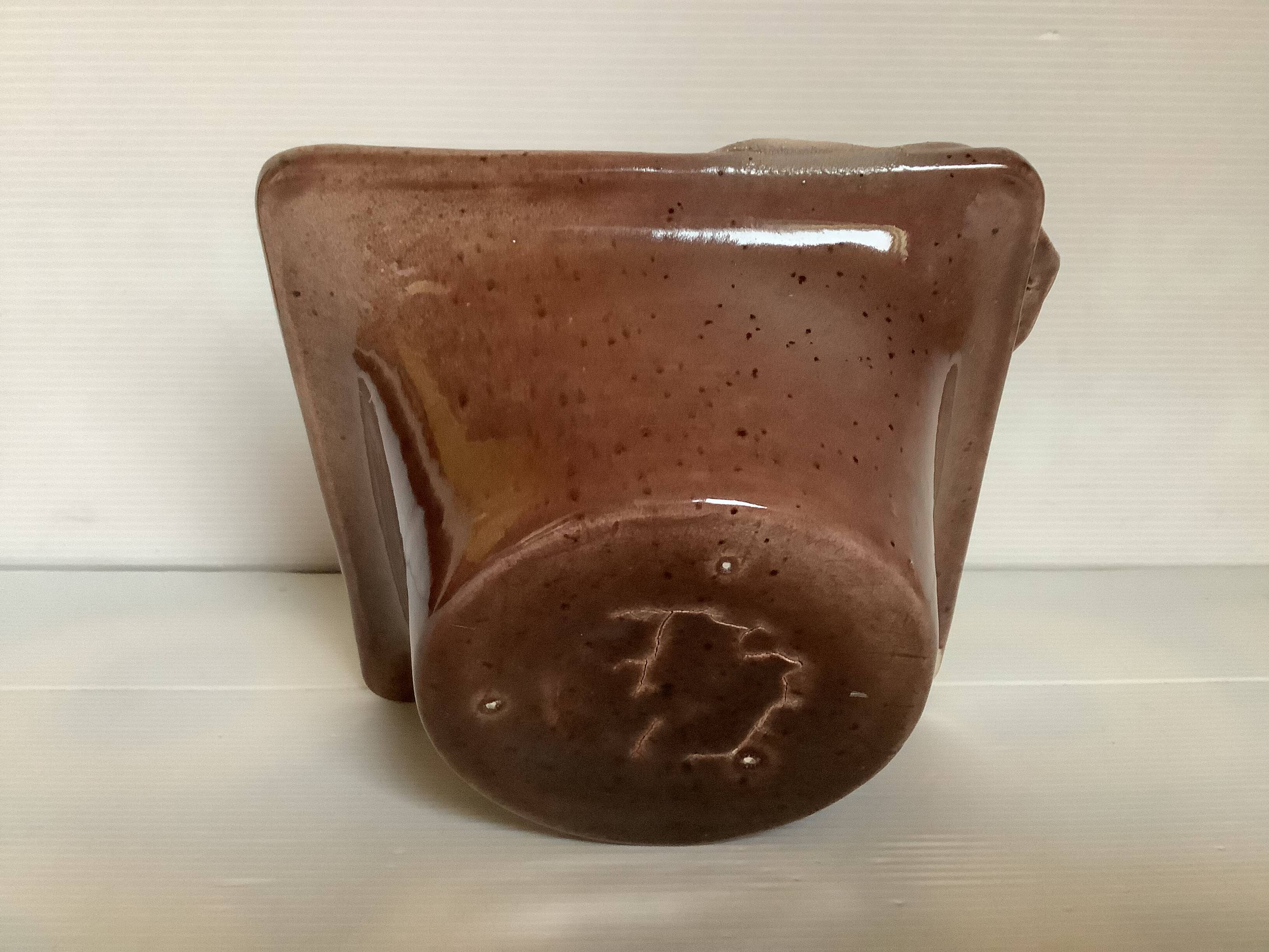 Decorative ceramic tray.