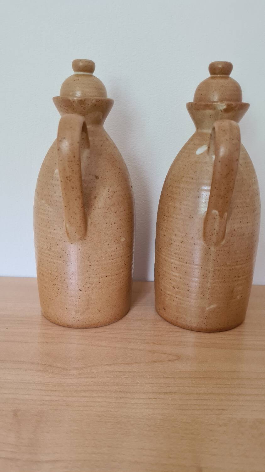 Carafe pitcher Stoneware Village France