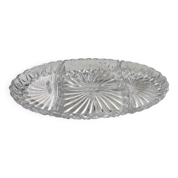Crystal aperitif server