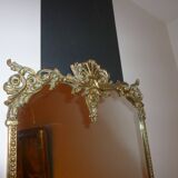 Mirror in bronze era XIX 61x38cm