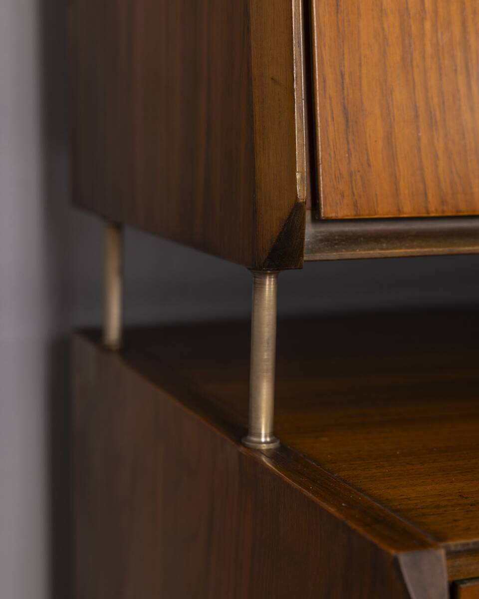 Vintage 1970s teak sideboard, designed by Barovero