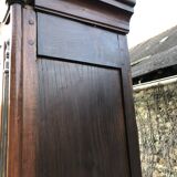 Comtoise clock in cherry style Louis XV period 19th region Fougères.