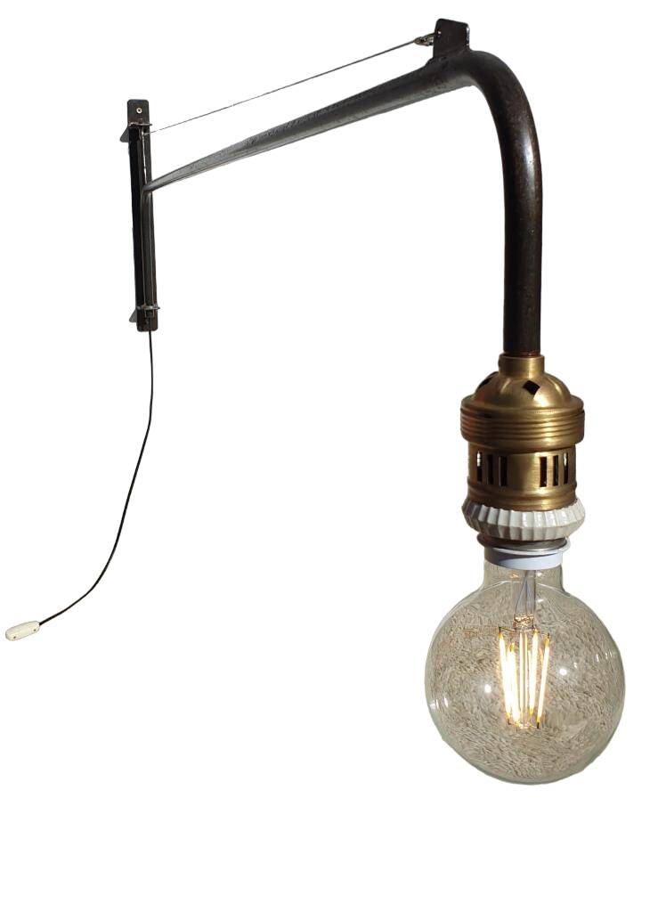 Applique d'atelier Jib170 design industriel 1950