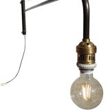 Jib170 workshop wall light industrial design 1950