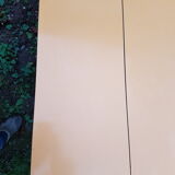 Table orange formica, 2 extensions