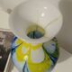 Murano glass vase Carlo Moretti vintage