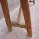 Old solid wood farm bench 200 cm
