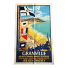 Poster Granville The Chausey Islands Normandy