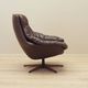 Leather swivel chair, Danish design, 1960s, designer: H.W. Klein, manufactu