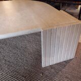 Travertine coffee table