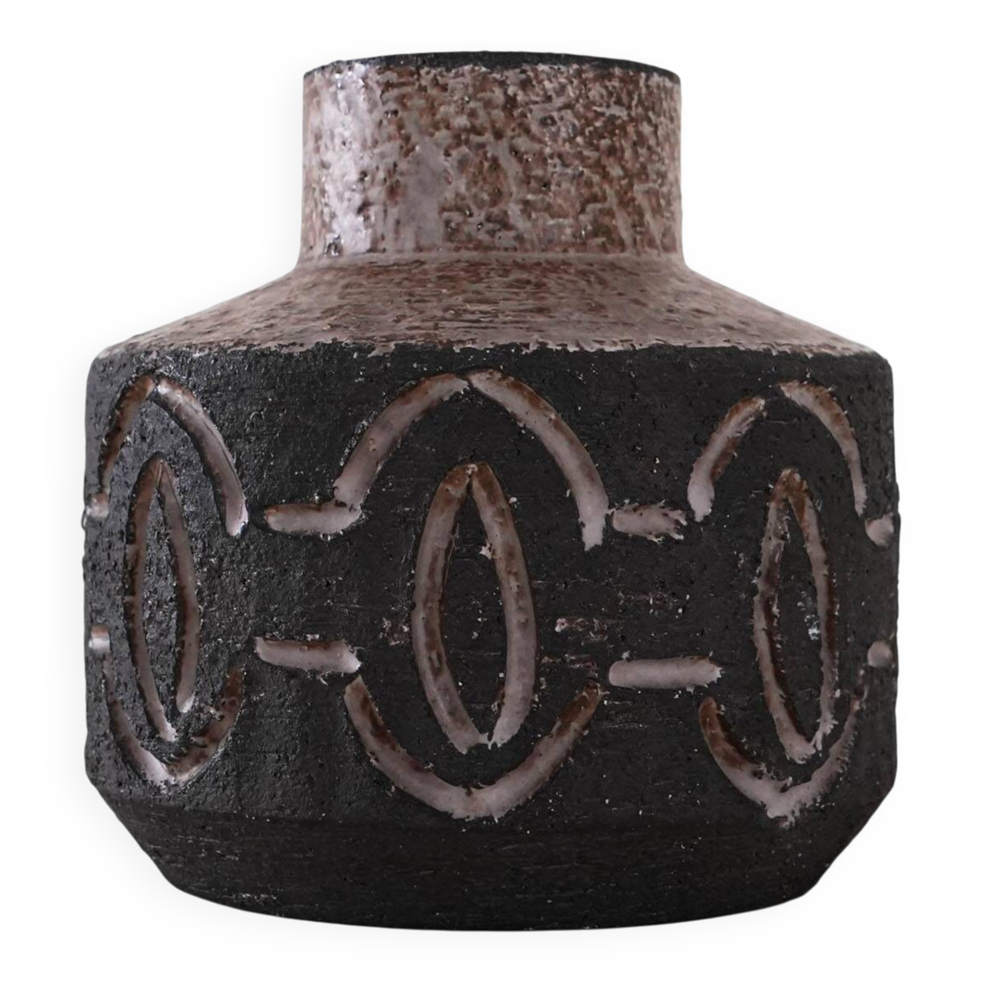 Ceramic vase, Danish design, 1960s, manufacturer: LoveMose