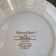 6 small earthenware dessert plates, Villeroy and Boch, wild rose, hawthorn, west germany