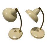 Vintage italian desk lamps, 1960s, set of 2