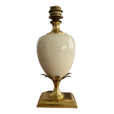Ceramic lamp shape vintage egg Delmas