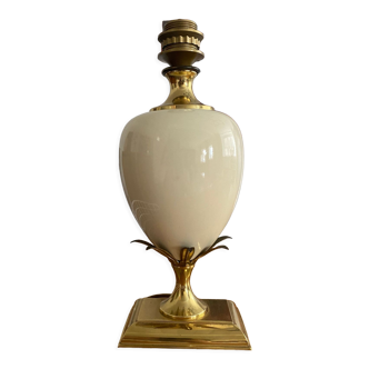 Ceramic lamp shape vintage egg Delmas