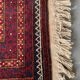 Tapis artisanal vintage - 102cm x 204cm