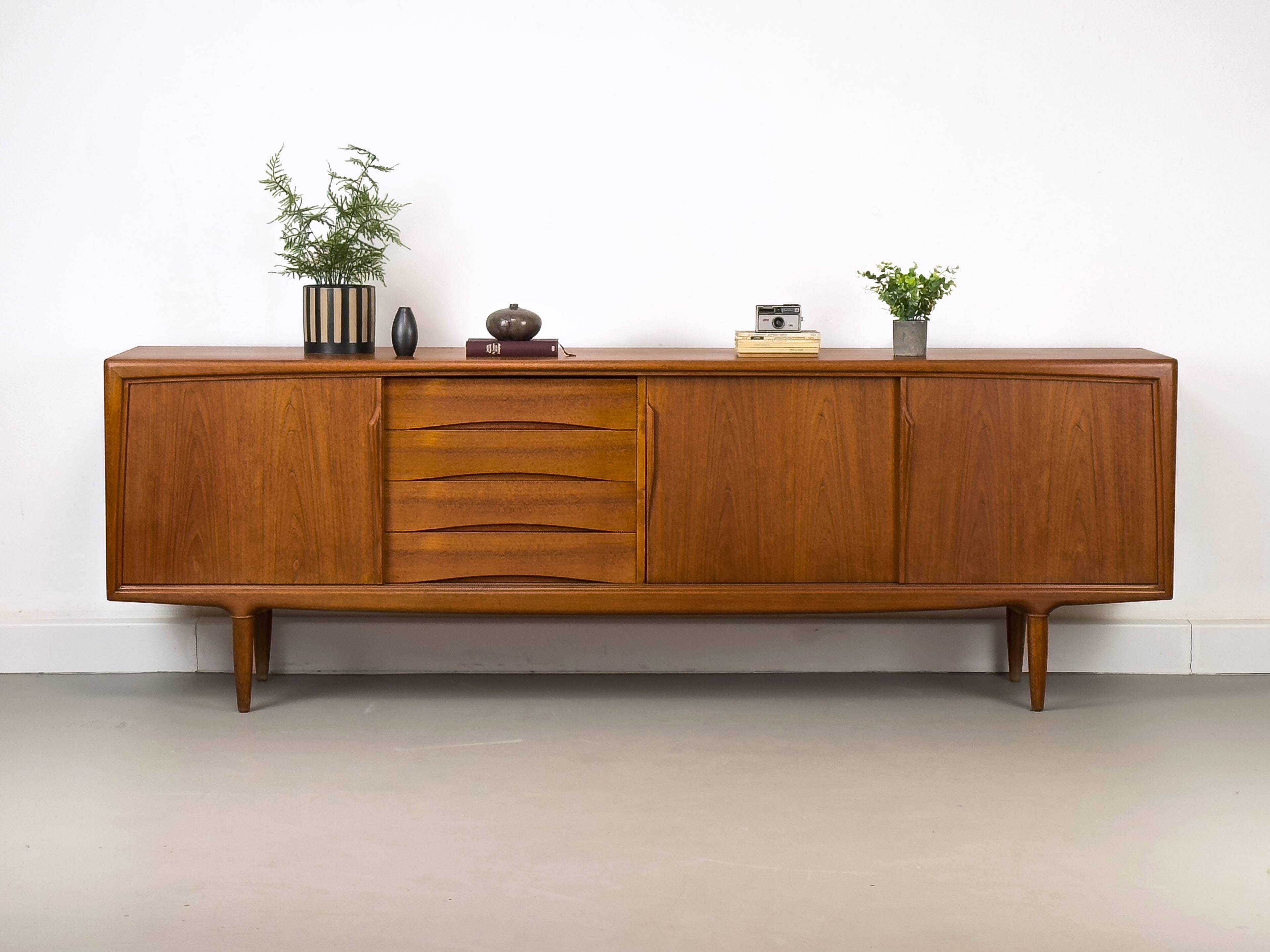 Danish teak sideboard by Axel Christensen / ACO Møbler, 1960s
