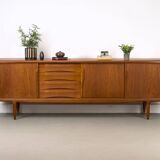 Danish teak sideboard by Axel Christensen / ACO Møbler, 1960s