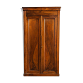 Antique linen cupboard in solid walnut from the 19th century – Louis Philippe