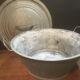 Basin & zinc lid Ø 43