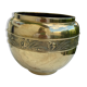 Brass pot cover early twentieth century