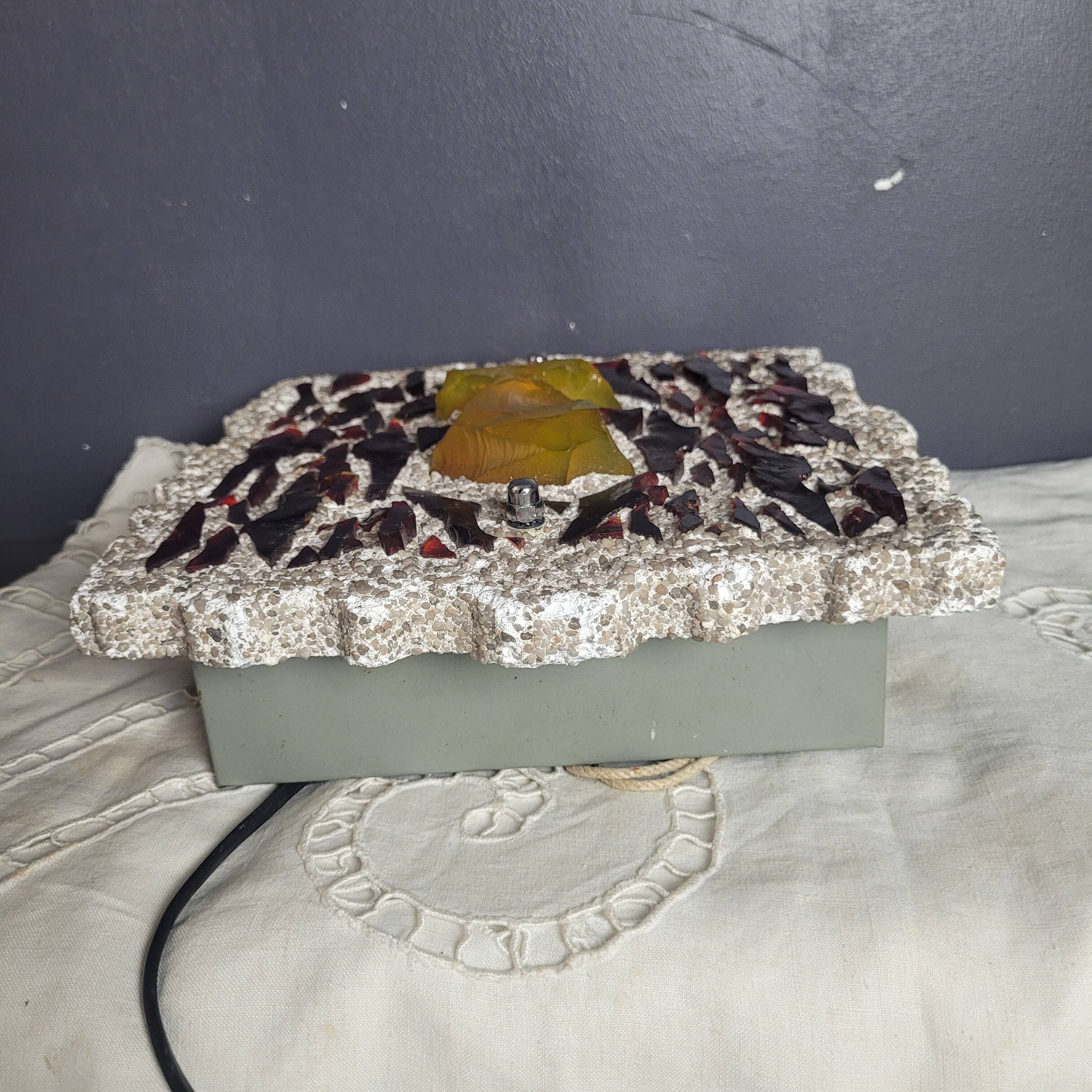 Vintage brutalist wall light
