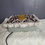 Vintage brutalist wall light