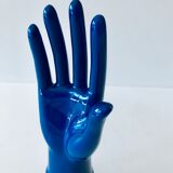 Ceramic blue hand