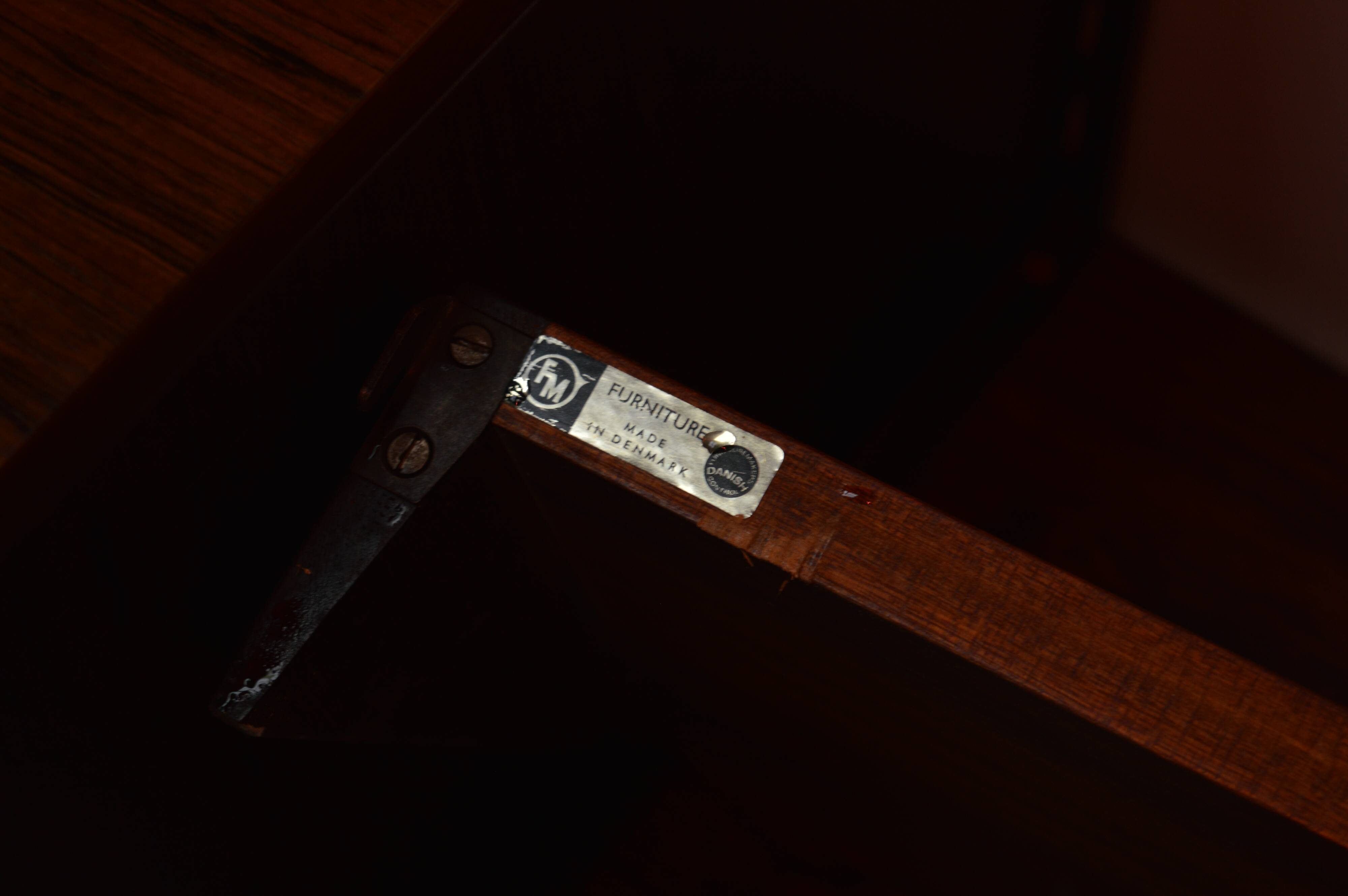 Rosewood Hanging Library - Kai Kristiansen - 1960