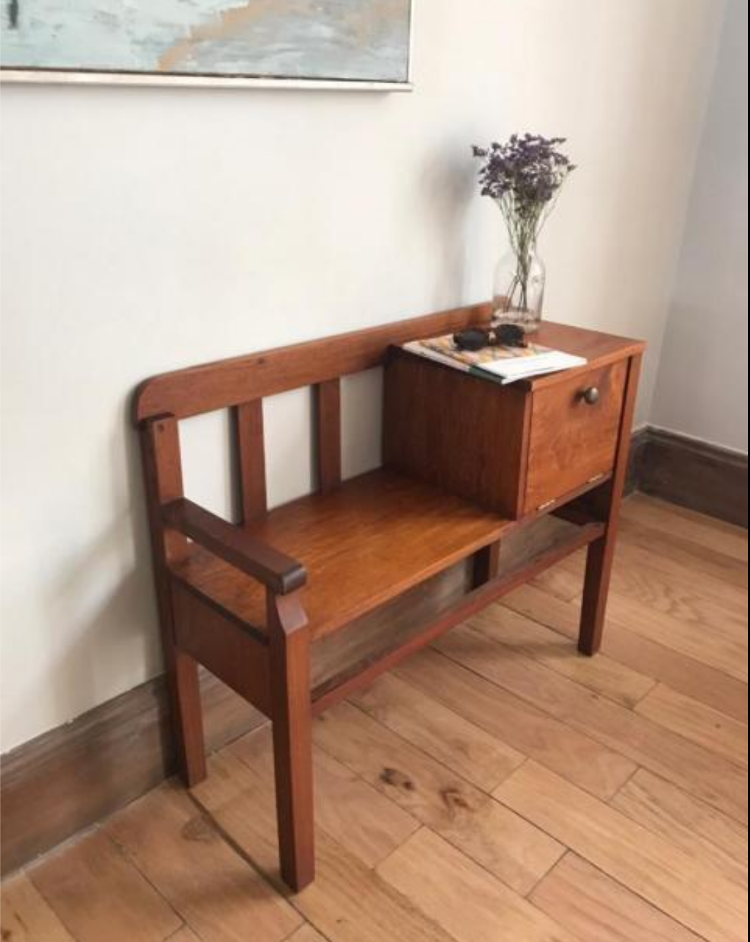 Banc téléphone vintage