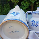 Tea-warmer (tisanière veilleuse) Faïence de Moustiers