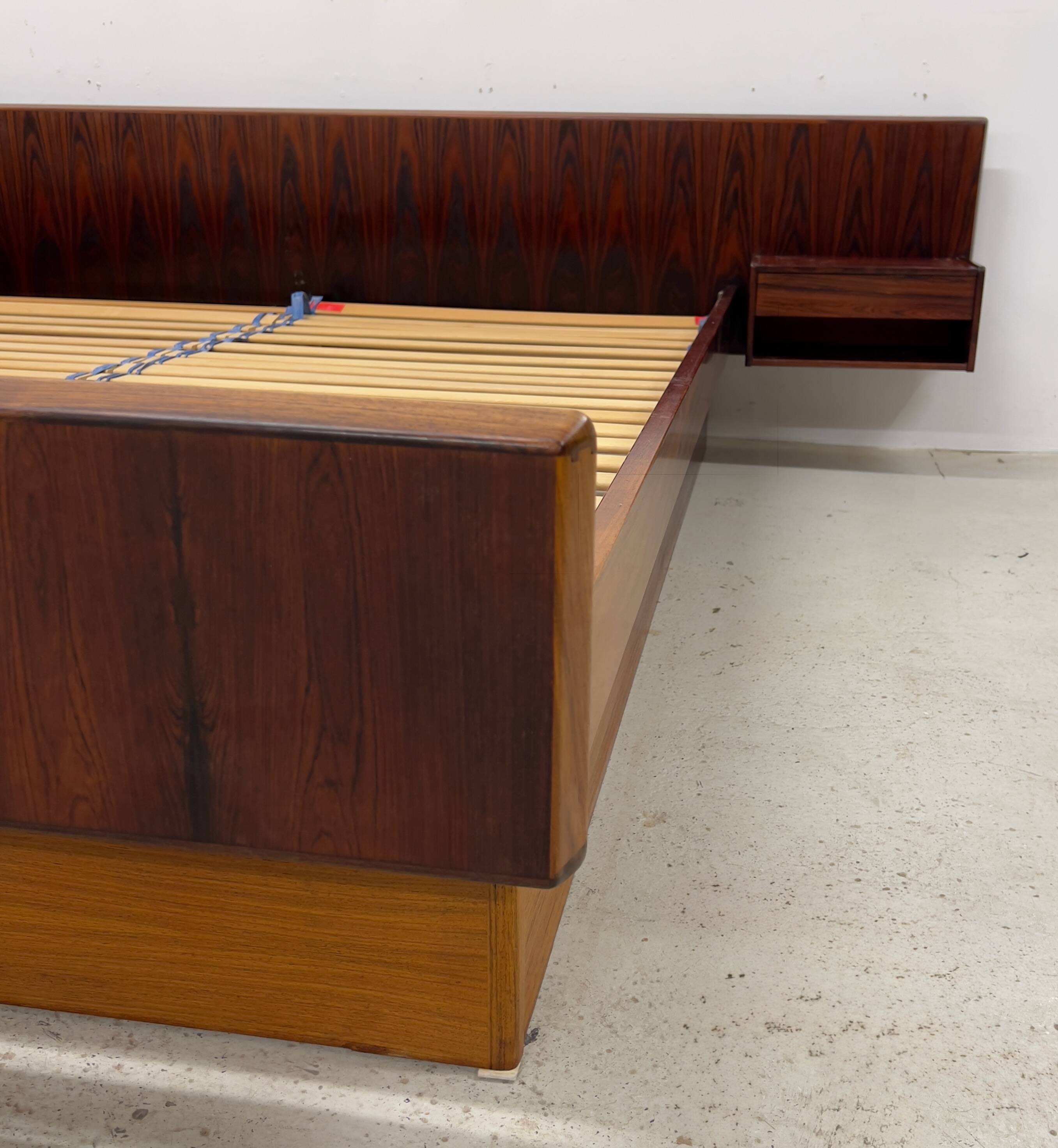 Danish Floating Bed By Sannemans Møbelfabrik.