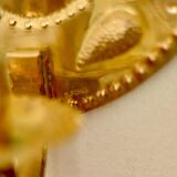 Paire d'appliques suédoises en laiton du milieu du siècle par S. Fong