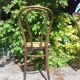 Set of 4 canned bistro chairs ZPM Radomsko design Thonet