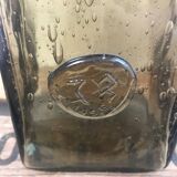 Old carafe from the 60s/70s in bubbled glass
