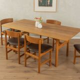 3236 møgensen dining chairs, børge mogensen, fredericia møbelfabrik