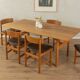 3236 møgensen dining chairs, børge mogensen, fredericia møbelfabrik
