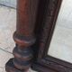 19th century Renaissance oak mirror