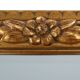 20th Century rectangular Deknudt Gilt Resin Mirror, Belgium