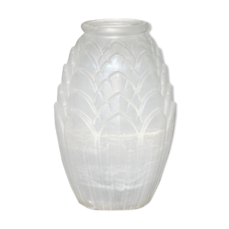 GLASS VASE MOULD 30 CM-ART DECO-1930