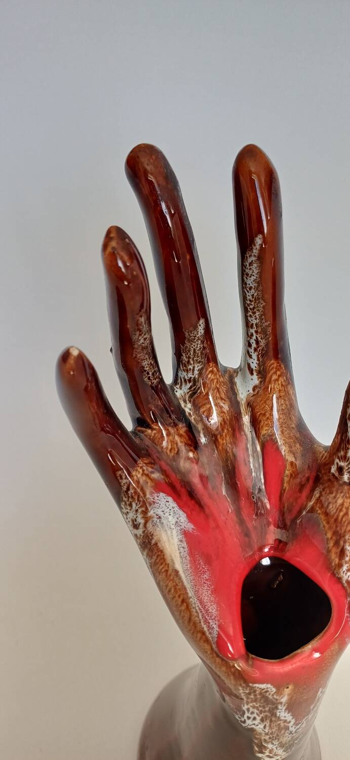 Vintage ceramic hand