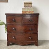 19th century English chest of drawers