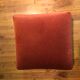 Pink velvet ottoman